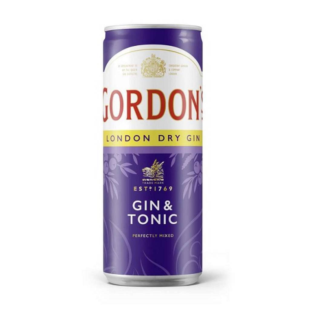 Gordon's Gin 6.4 Alc 250ml *Gordon's Gin 6.4 Alc 250ml - Box 12τμχ - Image 1