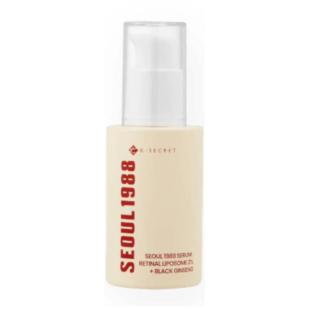 K-SECRET-SEOUL-1988-Serum-Retinal-Liposome-Black-Ginseng-30ml Ks-K-SECRET SEOUL 1988 Serum Retinal Liposome 2% + Black Ginseng 30ml - Image 1