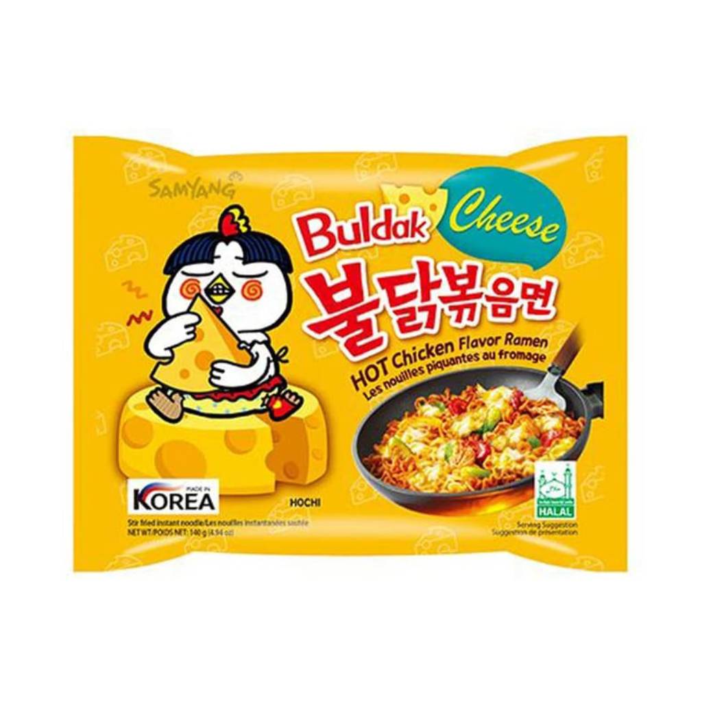 Samyang-Cheese-Flavor-Ramen-140gr *Samyang Cheese Flavor Ramen 140gr - Box 40τμχ - Image 1