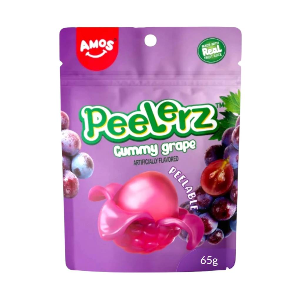 Amos-Gummies-Peelerz-Grape-65gr Amos Gummies Peelerz Grape 65gr - Image 1