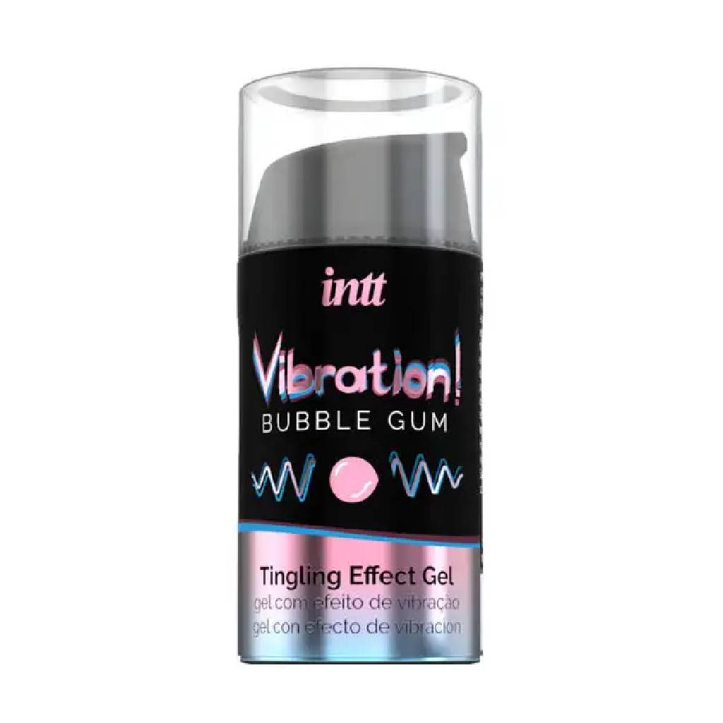 Intt-diegertiko-tzel-Vibration-tsixlofouska-15ml Intt Διεγερτικό Τζελ Vibration Τσιχλόφουσκα 15ml - Image 1