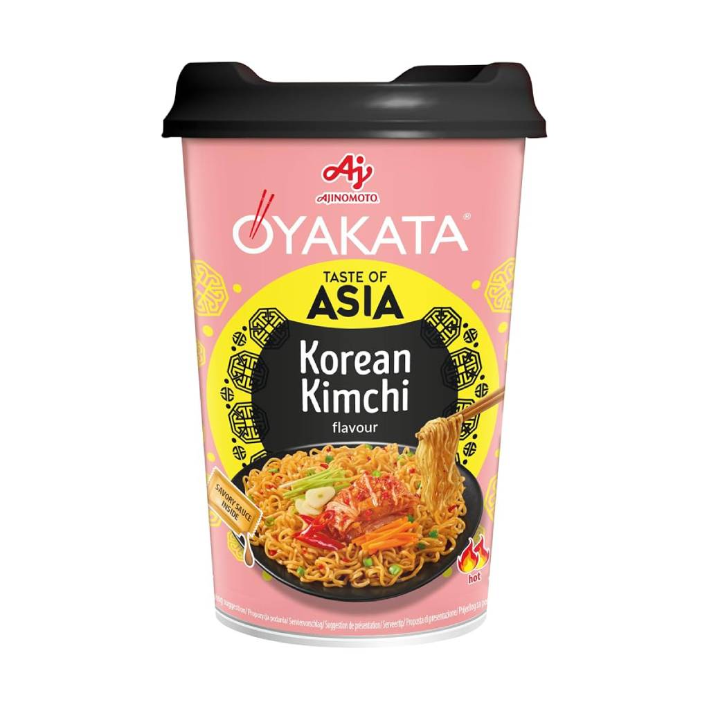 Oyataka-Noodles-Cup-Asian-Korean-Kimchi-92gr Oyataka Noodles Cup Asian Korean Kimchi 92gr - Image 1