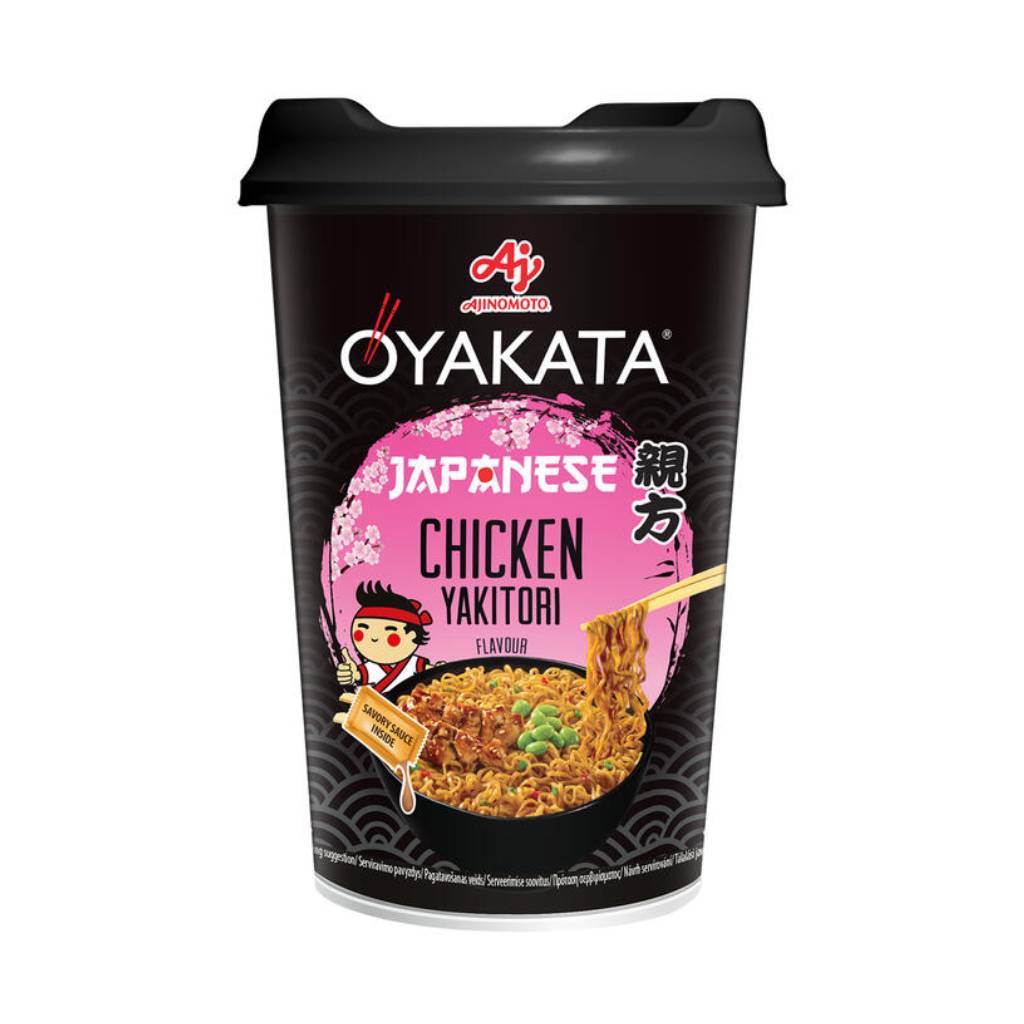Oyataka-Noodles-Cup-Chicken-Yakitori-93gr Oyataka Noodles Cup Chicken Yakitori 93gr - Image 1