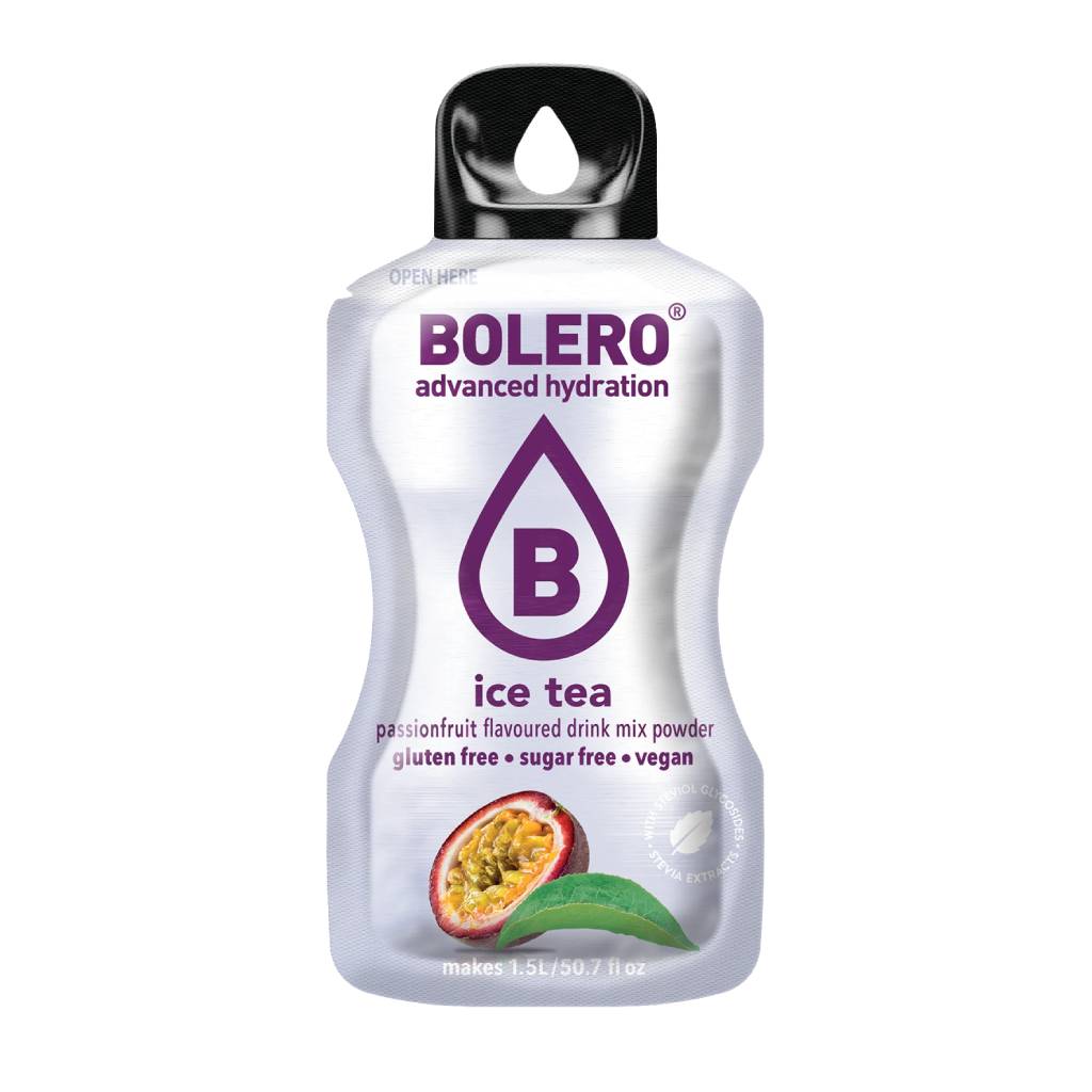 Bolero-Ice-Tea-Passion-Fruit-8gr Bolero Φακελάκι Ice Tea Passion Fruit 12x8gr - Image 1