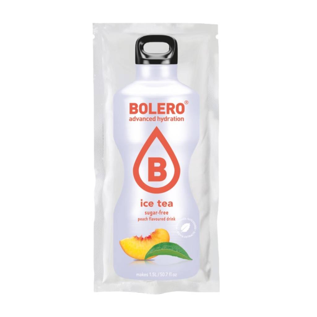 Bolero Ice Tea peach 8gr Bolero Φακελάκι Ice Tea Ροδάκινο 12x8gr - Image 1