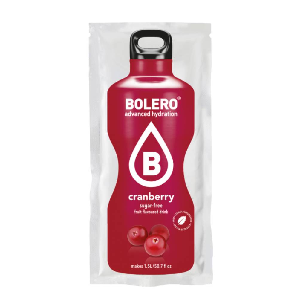 Bolero-cranberry-9gr Bolero Φακελάκι Cranberry 12x9gr - Image 1