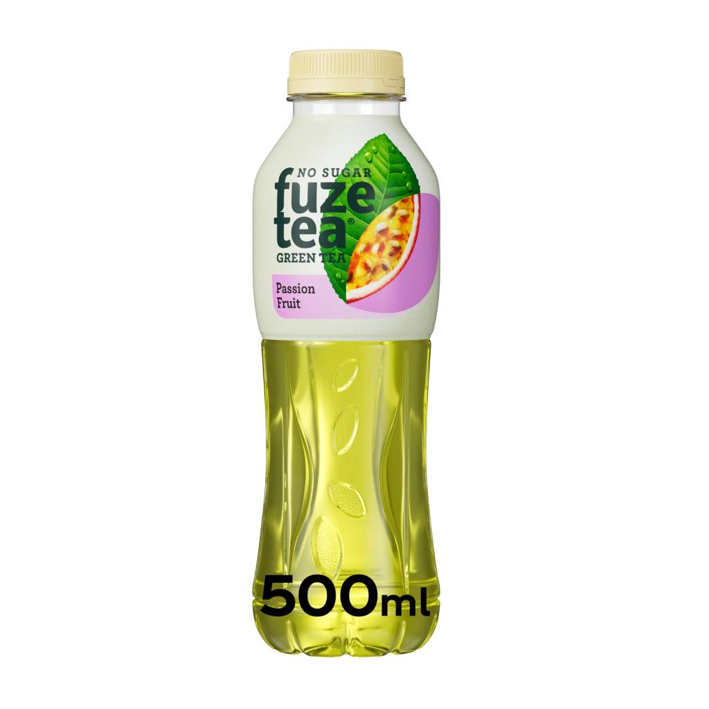 Fuze-Green-Passion-Fruit-Zero-500ml Fuze Green Passion Fruit Zero 500ml - Box 12τμχ - Image 1