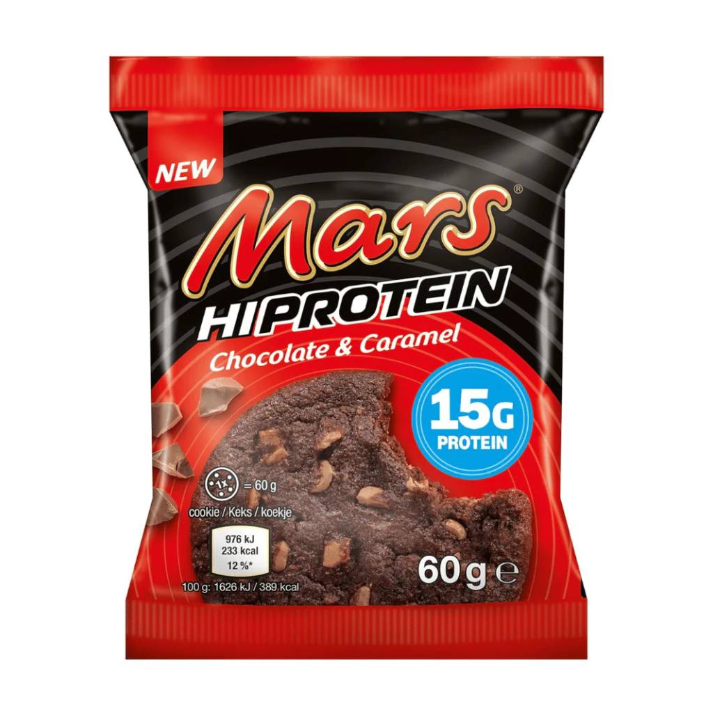 Mars-Hi-Protein-Cookie-Chocolate-Caramel-60gr Mars Hi Protein Cookie Chocolate & Caramel 60gr - Box 12τμχ - Image 1
