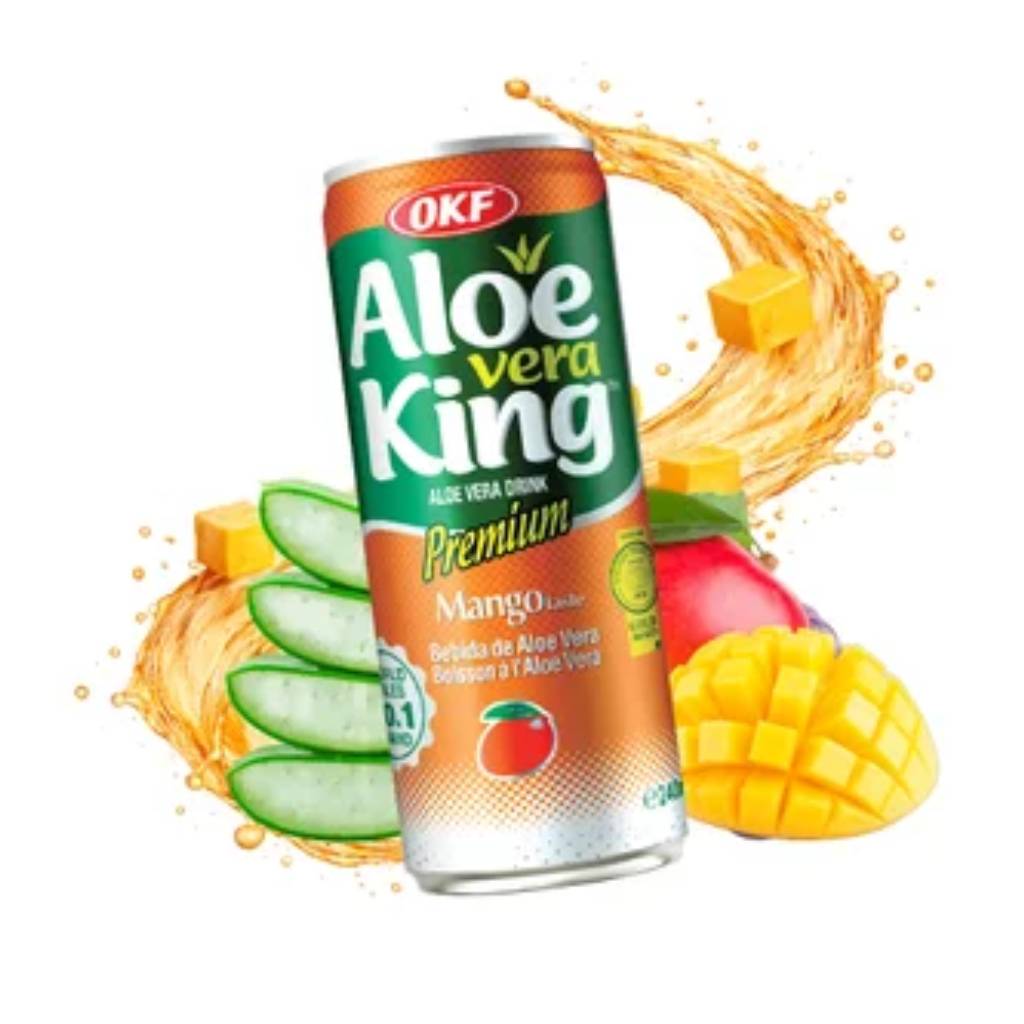 OKF-Aloe-Vera-King-Mango-240ml-KOR OKF Aloe Vera King Mango 240ml KOR - Image 1