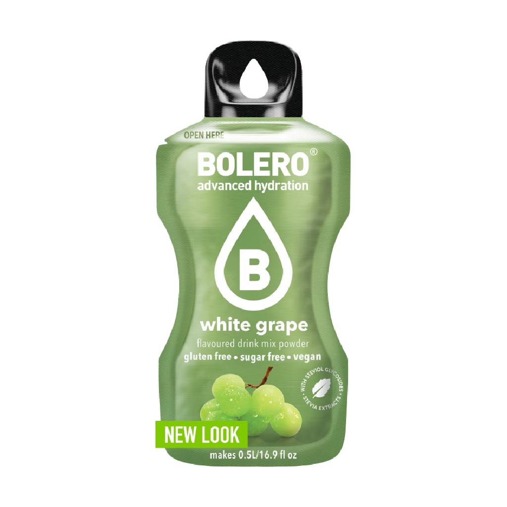 Bolero-White-Grape-12x3gr Bolero Φακελάκι Λευκό Σταφύλι 12x3gr - Image 1