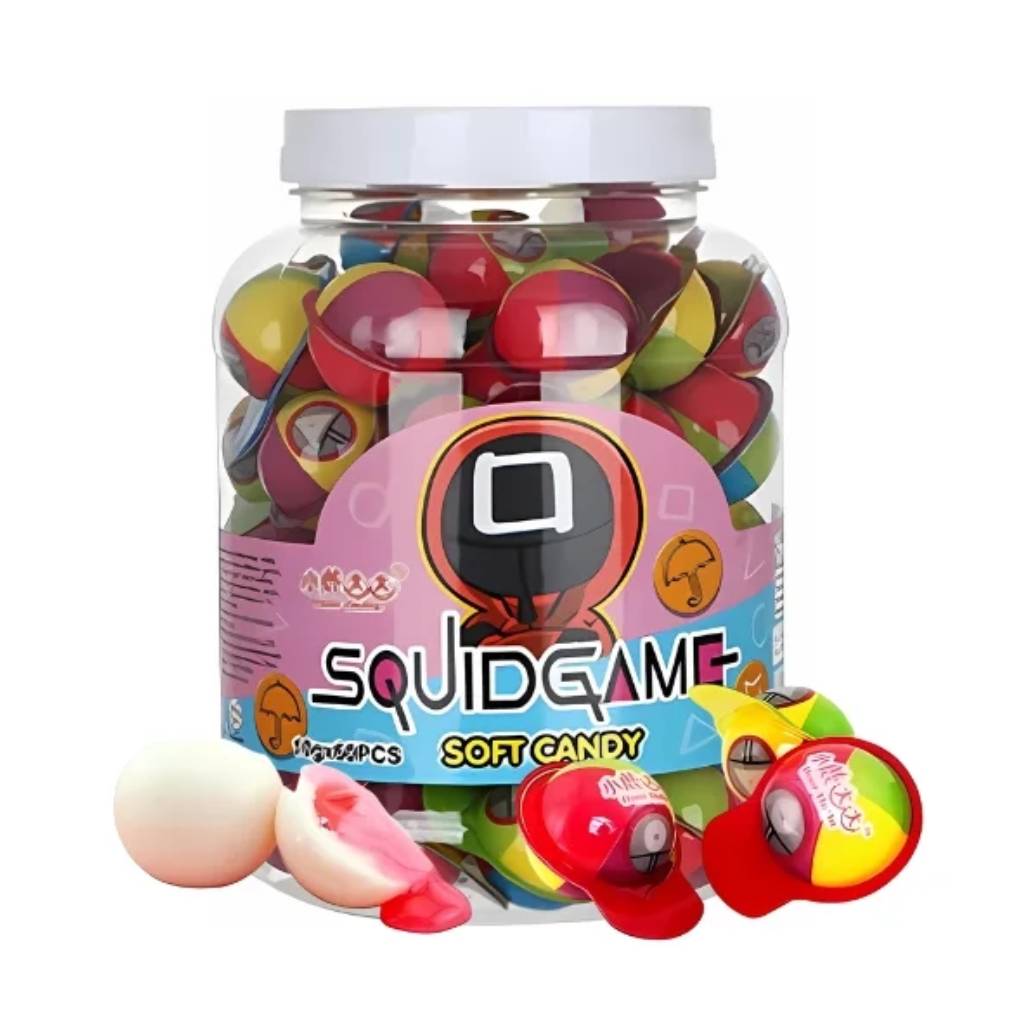 Deer-Dada-Squidgame-Soft-Gummy-Candy-60x10g-CHN Deer Dada Squidgame Soft Gummy Candy 60x10g CHN - Image 1