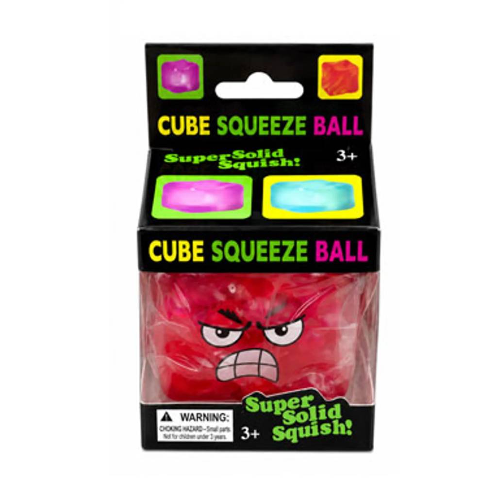 Nee-Doh-Cube-Squeeze-Ball-Multicolor Nee Doh Cube Squeeze Ball Multicolor - Image 1