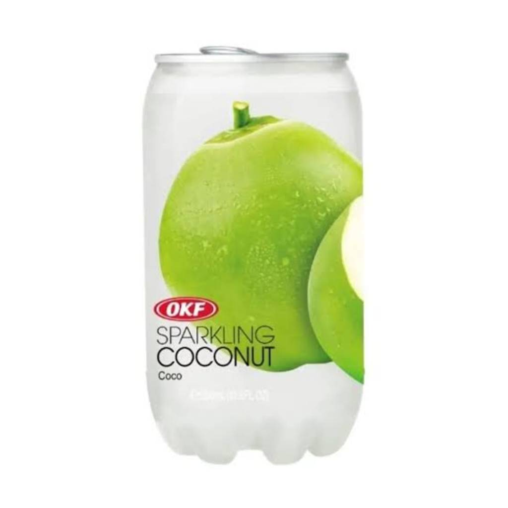 OKF Sparkling Cococnut Drink 350ml OKF Sparkling Cococnut Drink 350ml - Box 24τμχ - Image 1