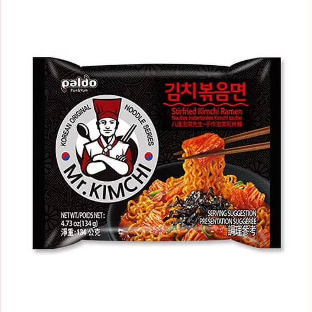 Paldo-Mr.-Kimchi-Stirfried-Kimchi-Ramen-134g-KOR Paldo Mr. Kimchi Stirfried Kimchi Ramen 134g KOR - Image 1
