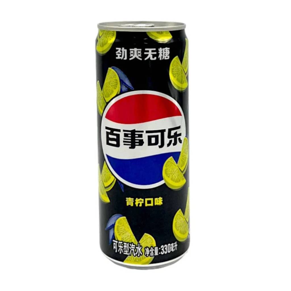 Pepsi-Zero-Lime-330ml-CHN Pepsi Zero Lime 330ml CHN - Box 24τμχ - Image 1