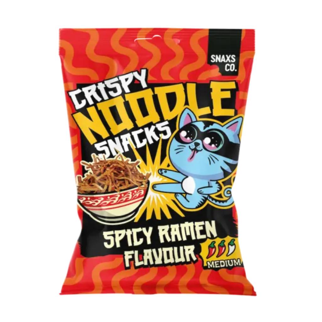 Crispy-Noodle-Snacks-Spicy-Ramen-Flavour-60g-CHN Crispy Noodle Snacks Spicy Ramen Flavour 60g CHN - Image 1