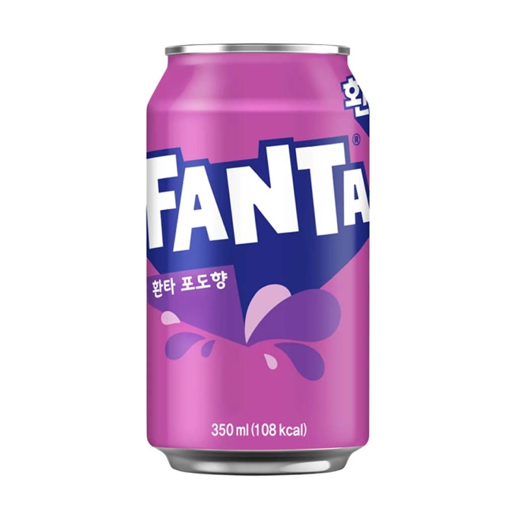 Fanta-Grape-Korea-350ml Fanta Grape Korea 350ml - Image 1